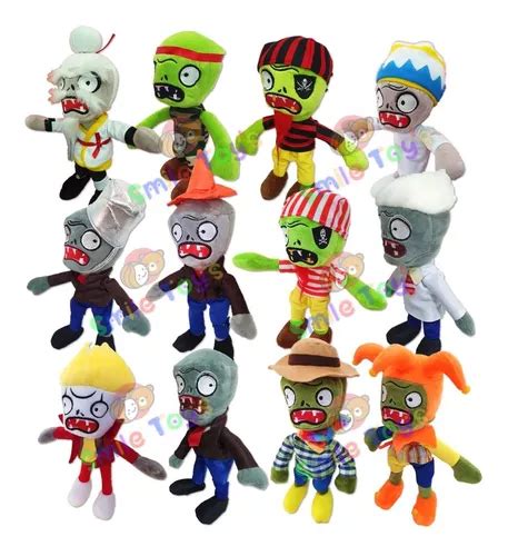 Peluche Zombie Colecci N Plantas Vs Zombies Modelo A Elegir