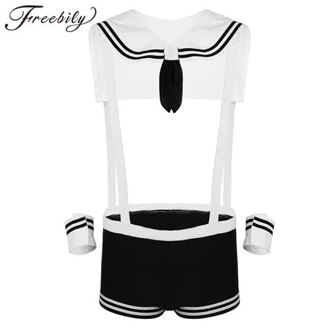 Pcs Adult Men Sexy Sailor Costume Hot Erotic Sexy Slim Fit White Seaman Uniform Carnival