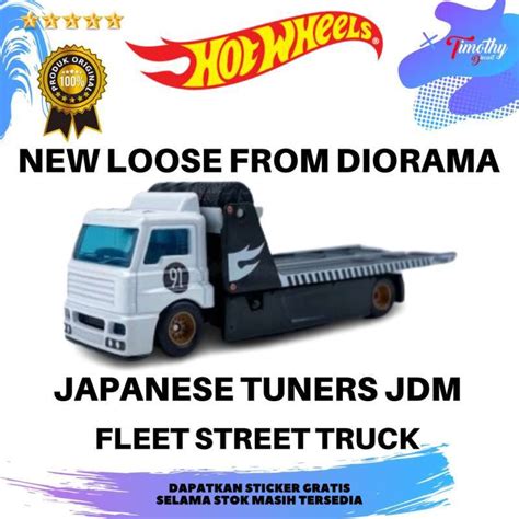 Promo Hot Wheels Premium New Loose Fleet Street Truck Diorama Japanese Tuner Diskon Di Seller