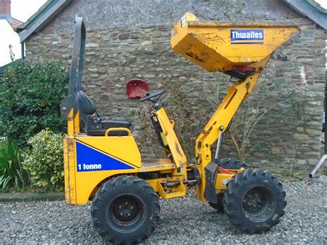 Digger Bidder THWAITES SKIP LOADER DUMPER 1 TON