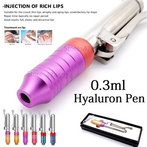 Original 0 3ml Hyaluronique Pen Kit For Hyaluronic Aicd Anti Aging Lip