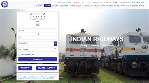 Train Services Resume: How to Book Tickets Online on IRCTC Website ...