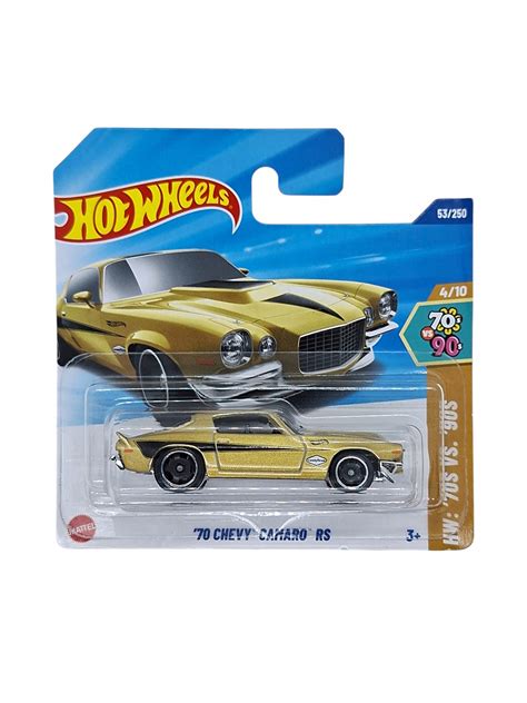 Hot Wheels 70 CHEVY CAMARO RS HW 70S VS 90S HYX03 53 250 2025 074299057854 Cena