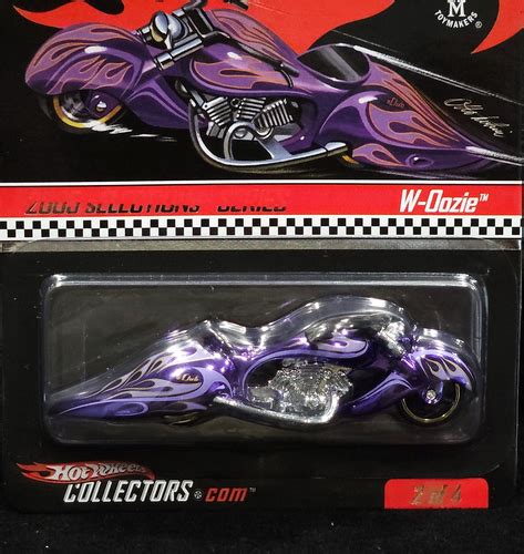 Hot Wheels W Oozie 2005 RLC Selections Series Red Line Club Motorcycle