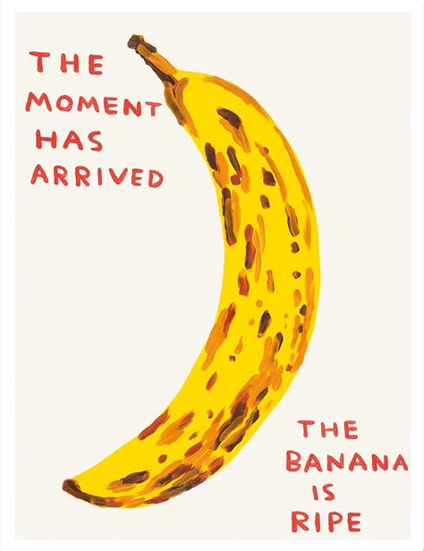David Shrigley - David Shrigley 'The Moment Has Arrived' print For Sale ...