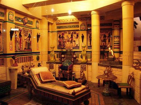 Ancient Egyptian Room at Miniatures Museum of Taiwan