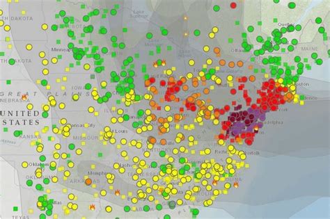 Smoke Map Wildfire Tracker Where Haze From Canada