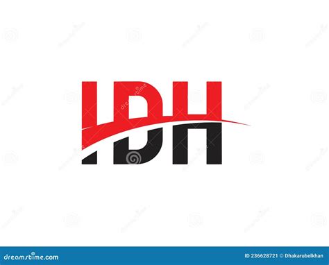 IDH Letter Initial Logo Design Vector Illustration Stock Vector - Illustration of simple ...