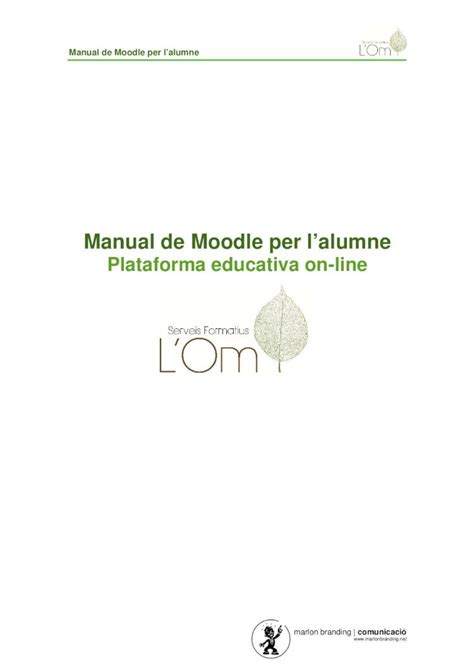 PDF Manual De Moodle Per Lalumne Moodle Modular Object Oriented