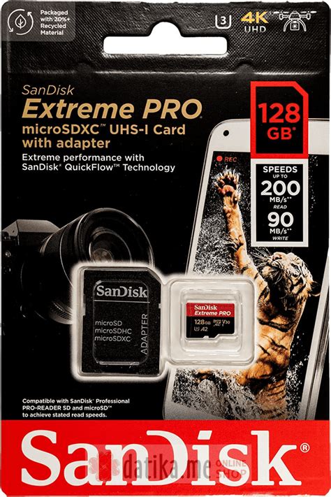 SanDisk Extreme PRO microSDXC + SD adapter | najbolje cijene | Crna Gora