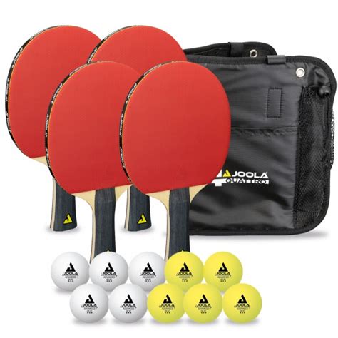 Joola Tischtennisschl Ger Set Quattro Fitshop