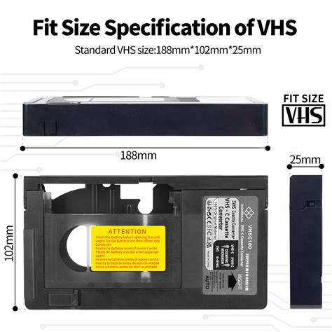 New Vhs C Cassette Adapter For Vhs C Svhs Camcorders Rca Sealed