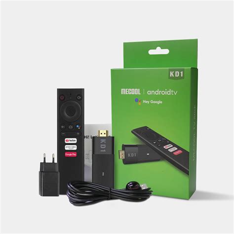 Mecool KD1 2/16 Гб Android TV 10 Smart TV Stick Box ТВ cтик приставка ⋆ ...