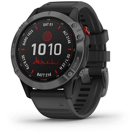 Garmin fenix® 6 - Pro Solar Edition Multisport GPS Watch | evo Canada