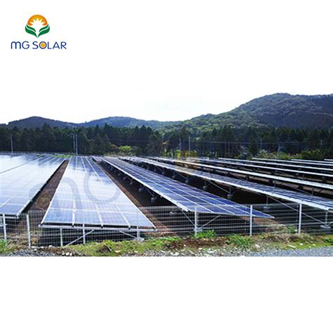 Aluminum Ground Mounting System Solar Panel Racking System China