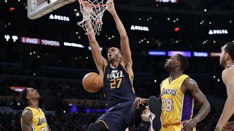 Nba Monstrueux Avec Utah Rudy Gobert N A Pas T S Lectionn Pour Le