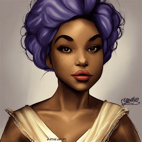 Graphisme De Princesse Disney Afro Am Ricaine Par Charlie Bowater