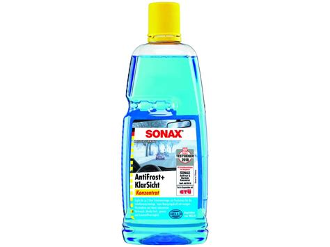 SONAX AntiFrost KlarSicht Konzentrat Citrusduft PET Flasche Ergibt Bis