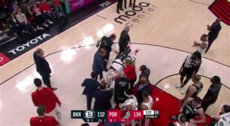 Jusuf Nurkic Was Stretchered Off The Floor With A Gruesome Leg Injury