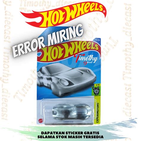 Hot Wheels Eror Error Coupe Clip Experimotors Miring Original Lazada Indonesia