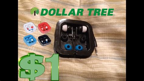 1 Dollar Earbuds Dollar Tree Earbud Unboxing Youtube