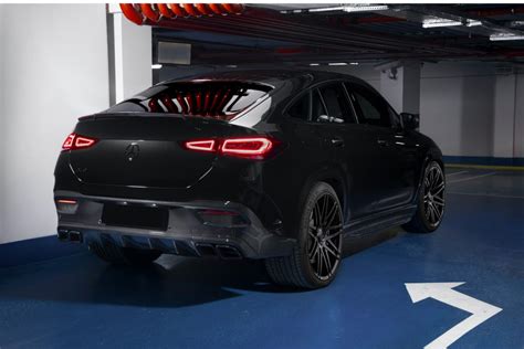 Rear Spoiler Small BS Style Carbon For Mercedes Benz GLE Coupe AMG