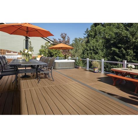 Timbertech Prime 1 In X 6 In X 16 Ft Coconut Husk Grooved Composite