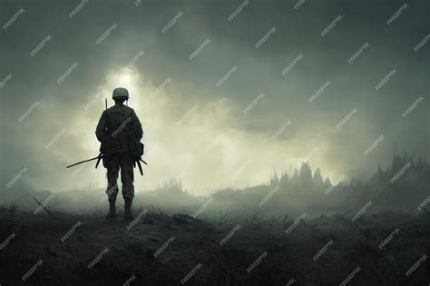 soldier standing