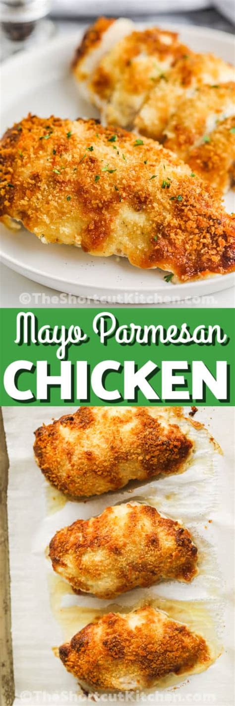 Parmesan Crusted Mayonnaise Chicken Recipe Chronicle