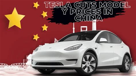 Tesla Cuts Model Y Prices In China Youtube