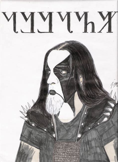 Immortal I Frontman Abbath By Baldpat On Deviantart