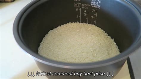 How To Cook Rice Perfectly Zojirushi Rice Cooker Review Youtube