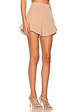 Superdown Cory Flutter Shorts In Nude Revolve