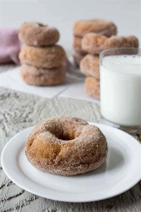 Cinnamon Sugar Cake Doughnuts Beyond The Chicken Coop