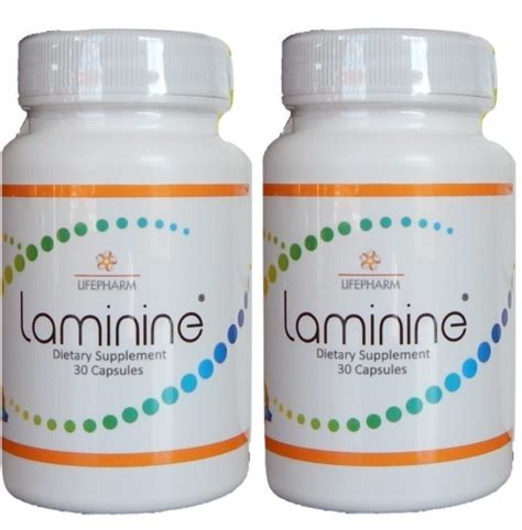 2 Lifepharm Laminine Cellular Health Supplement 30 Ct Fresh And Sealed