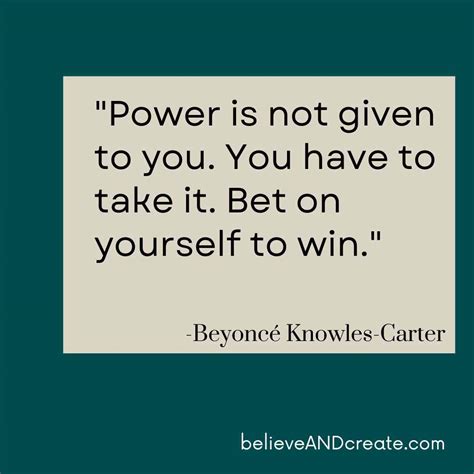 The Best Bet You’ll Ever Make Is to Bet on Yourself • Believe and Create