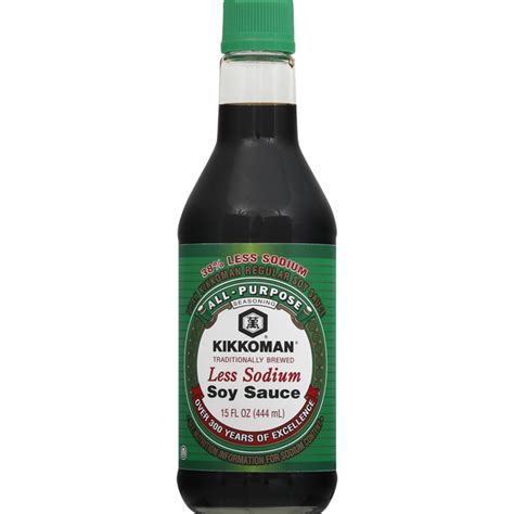 Kikkoman Soy Sauce Less Sodium Same Day Delivery Or Pickup Publix