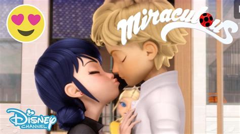 Miraculous Ladybug Ladybug And Cat Noir Near Kisses Compilation 💋