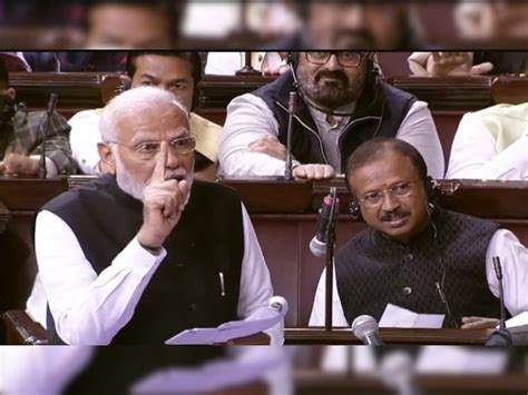 Pm Modi Speech Rajya Sabha Budget Session 2023 Parliament Attacks Congress Pm Modi Speech