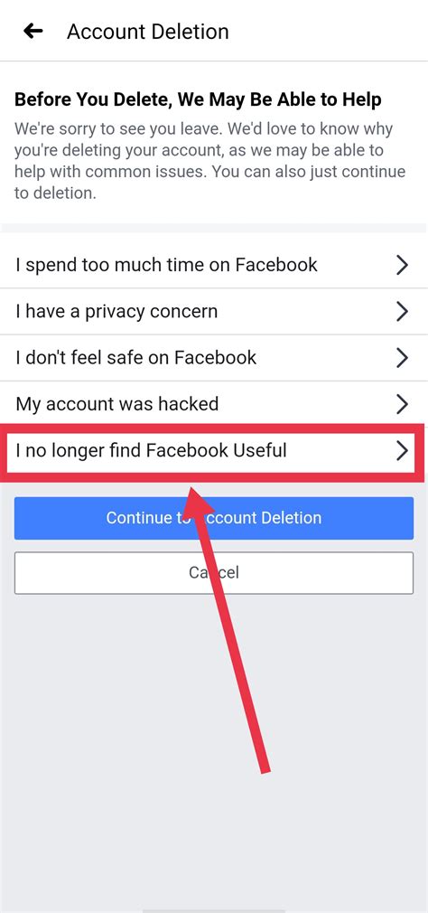how to delete facebook account permanently