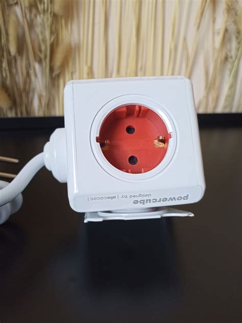 Купить Переходник для розеток с заземлением Allocacoc Powercube ...