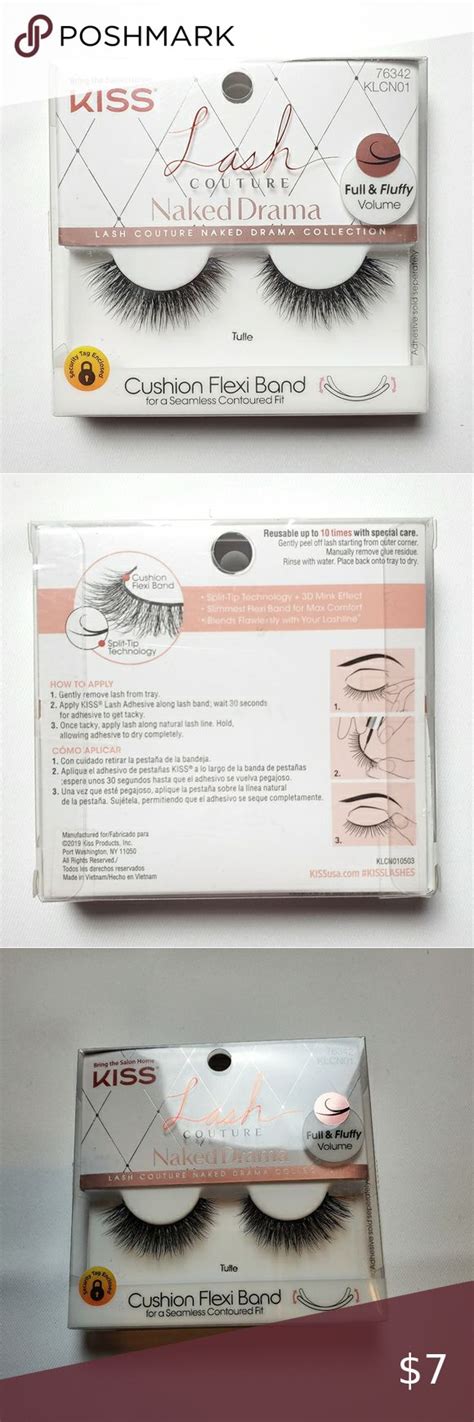 Kiss Lash Couture Naked Drama Lashes Kiss Lashes Lashes Naked
