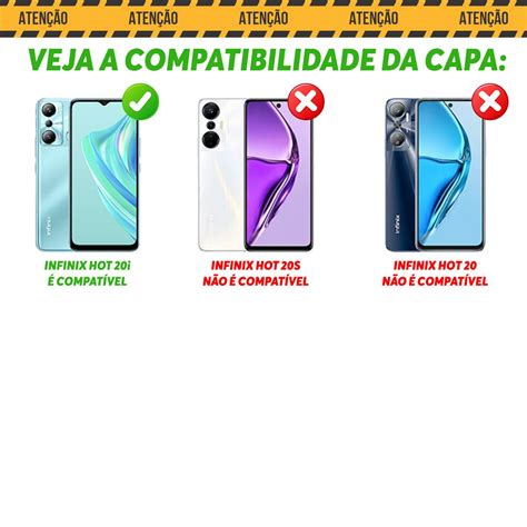 Capa Capinha Case Infinix Hot 20i Protetora Resistente Militar Chroma Tech Loja Oficial