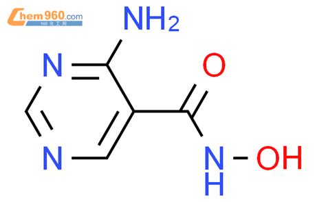 412341 31 2 5 Pyrimidinecarboxamide 4 amino N hydroxy 化学式结构式分子式mol