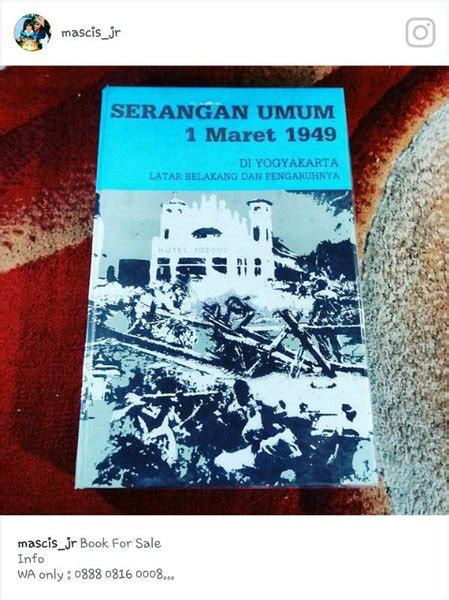 Jual Buku Sejarah Serangan Umum Maret Di Yogyakarta Latar