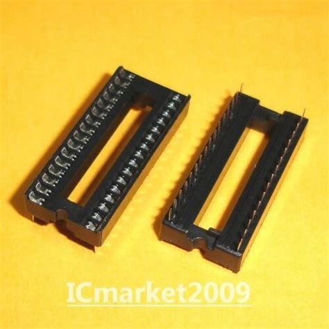 Pcs Dip Pin Pin Ic Sockets Adaptor Type Narrow Mm F