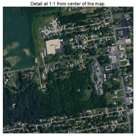 Aerial Photography Map of Temperance, MI Michigan