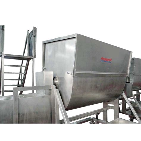 Mild Steel 1000ltr Hotizontal Mixer Automation Grade Semi Automatic