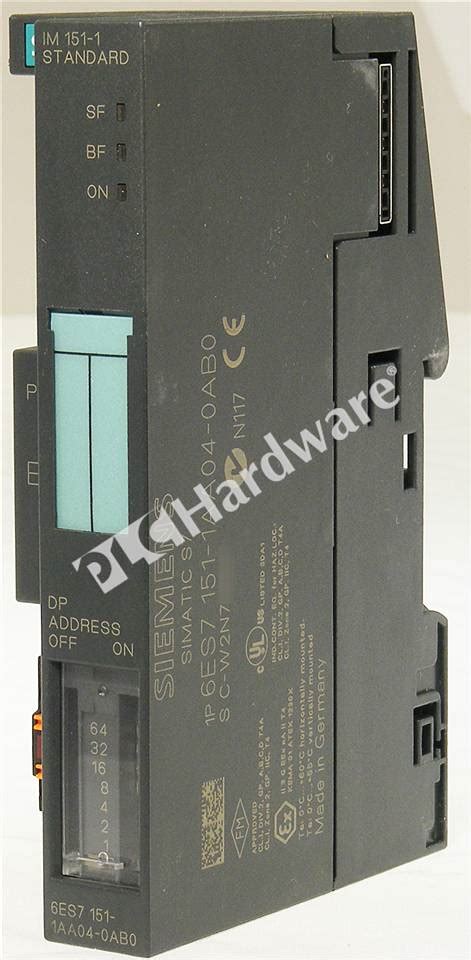 PLC Hardware Siemens 6ES7151 1AA04 0AB0 New Surplus Open