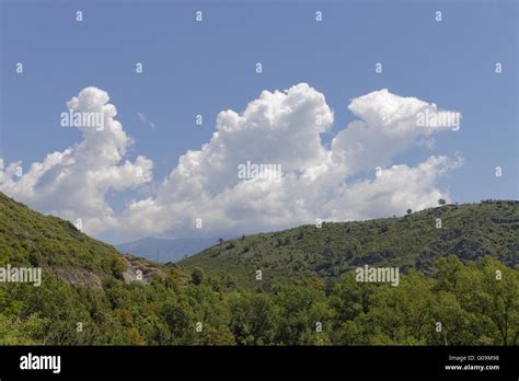 Corsica Mountains Near Costini Corsica France Stock Photo Alamy